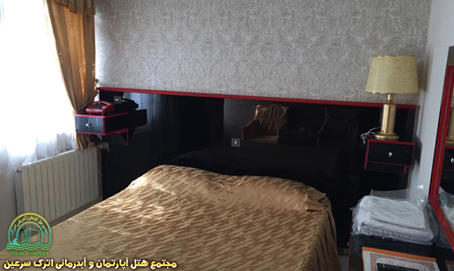 واحد دو تخته هتلی - مجتمع هتل آپارتمان و آبدرمانی اترک سرعین